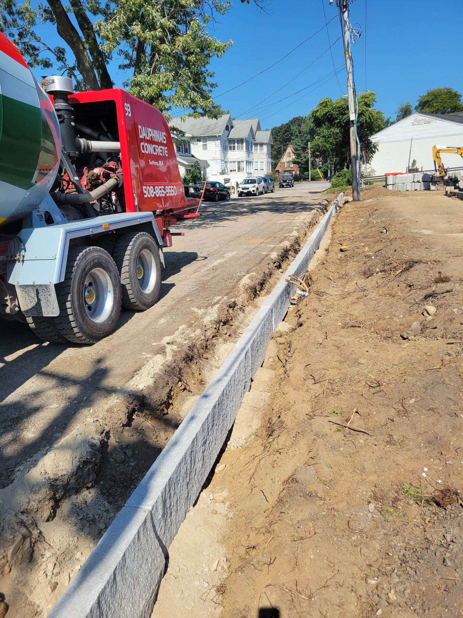 Commercial site work year-round Massachusetts